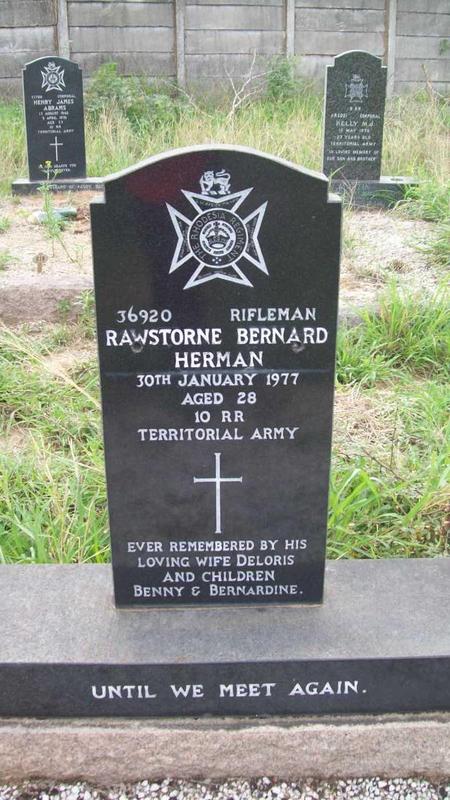 Photo from /search/photos/Zimbabwe/ZVISHANVANE MAIN CEMETERY/rawstorne_bh.jpg